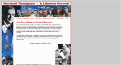 Desktop Screenshot of marshall-thompson.com