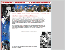 Tablet Screenshot of marshall-thompson.com